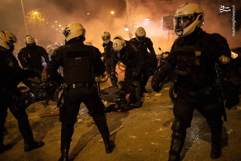 عکس/ اعتراضات علیه خشونت پلیس در آتن