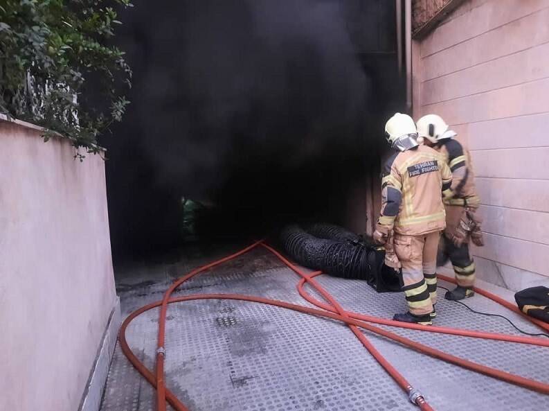 آتش‌نشانی، سازمان آتش‌نشانی تهران، آتش‌سوزی، حوادث، 