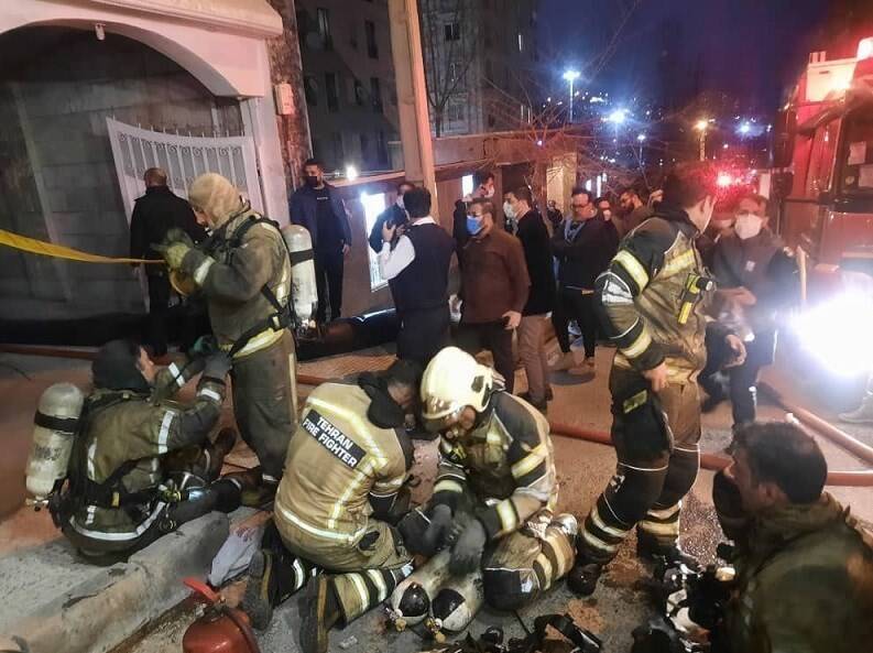 آتش‌نشانی، سازمان آتش‌نشانی تهران، آتش‌سوزی، حوادث، 