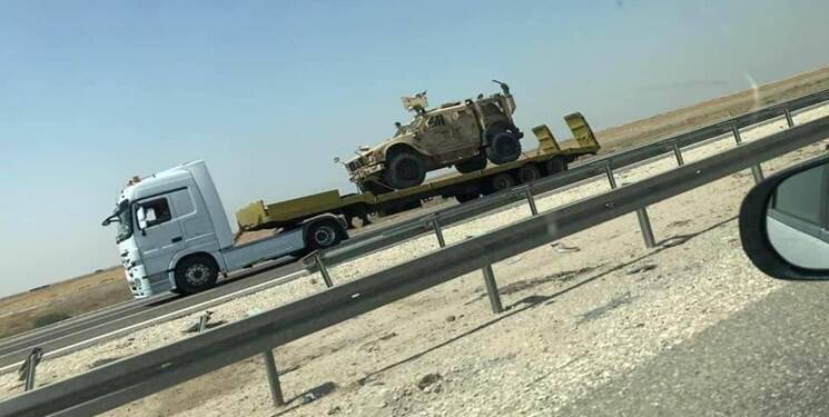 حمله به دومین کاروان لجستیکی آمریکا در عراق