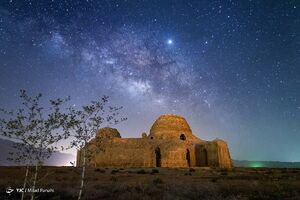 کهکشان در قاب آسمان شب ایران