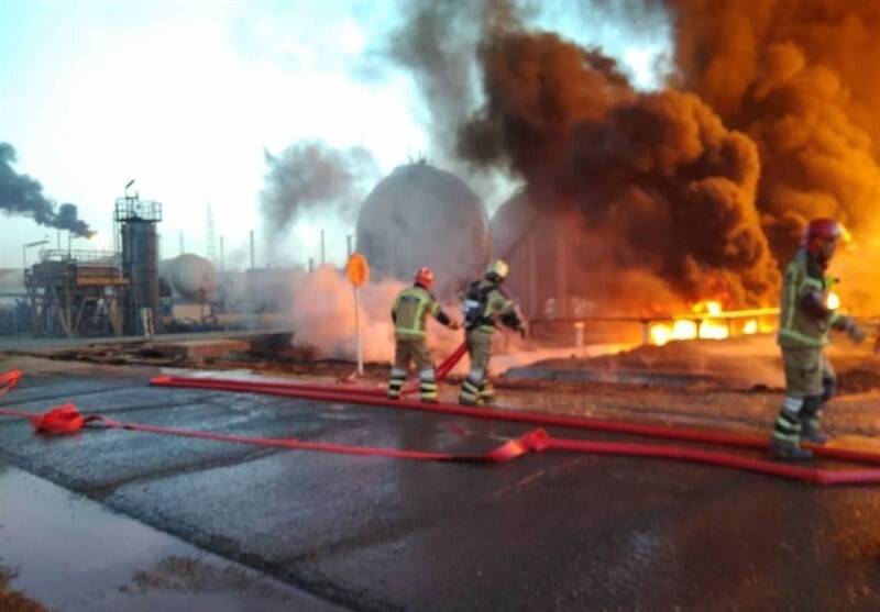 فرماندار ری: آتش‌سوزی پالایشگاه تهران هیچ کشته و مصدومی نداشت