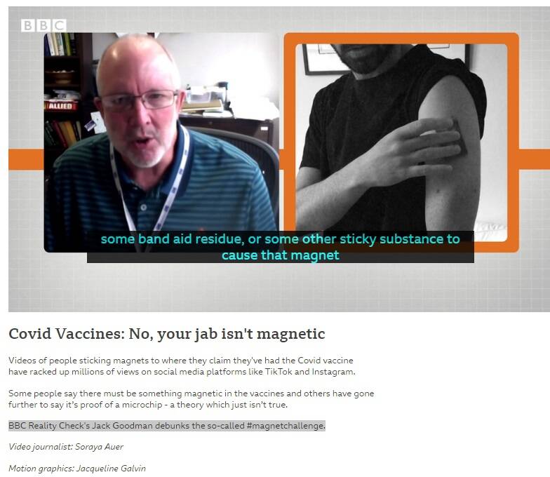 ماجرای آهنربایی شدن بدن بعد از تزریق واکسن کرونا چیست؟ +فیلم و عکس
