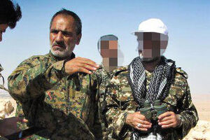 داعشیها به تبلت حاج مراد هم رحم نکردند! + عکس شهید مدافع حرم سردار حاج مرادعلی عباسی فر - کراپشده