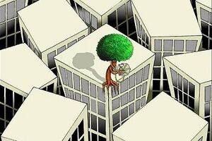 کاریکاتور/ اینم خودکشی آخرین درخت! اینم خودکشی آخرین درخت! - کراپشده