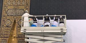 خانه خدا لباس احرام پوشید + عکس و فیلم