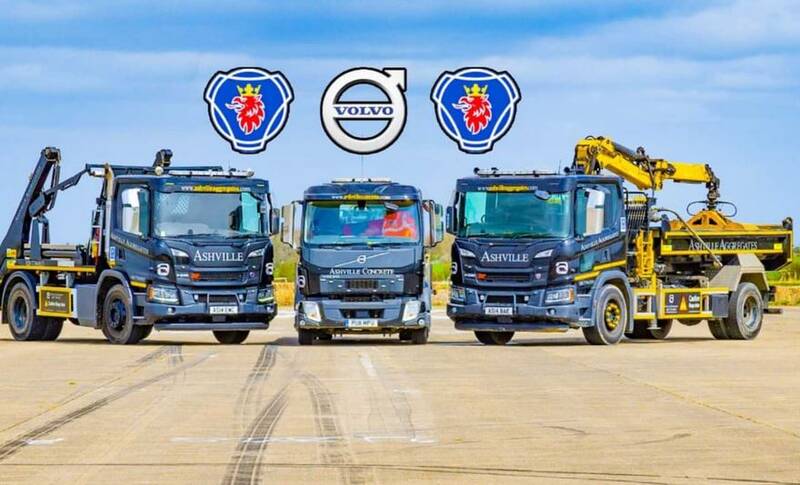 فیلم/ مسابقه درگ بین کامیون های ولوو و اسکانیا!