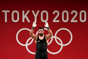 فیلم/ ناکامی علی هاشمی در حرکات دو ضرب المپیک