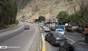 فیلم | اولین روز ممنوعیت تردد در محور تهران - شمال