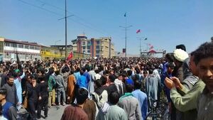 دسته عزاداری شیعیان در کابل