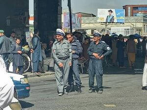 نیروهای پلیس کابل به خیابان بازگشتند
