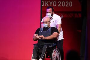 سید حامد صلحی پور وزنه برداری