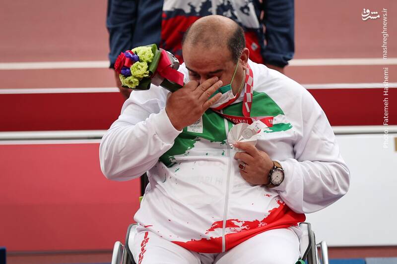 کسب مدال نقره مسابقات دو و میدانی توسط مختاری