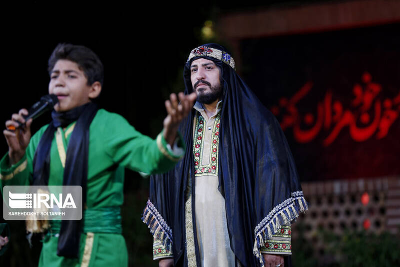 عکس/ تعزیه خوانی «شبیه حسین (ع)»