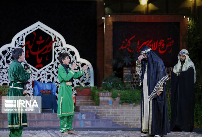 عکس/ تعزیه خوانی «شبیه حسین (ع)»