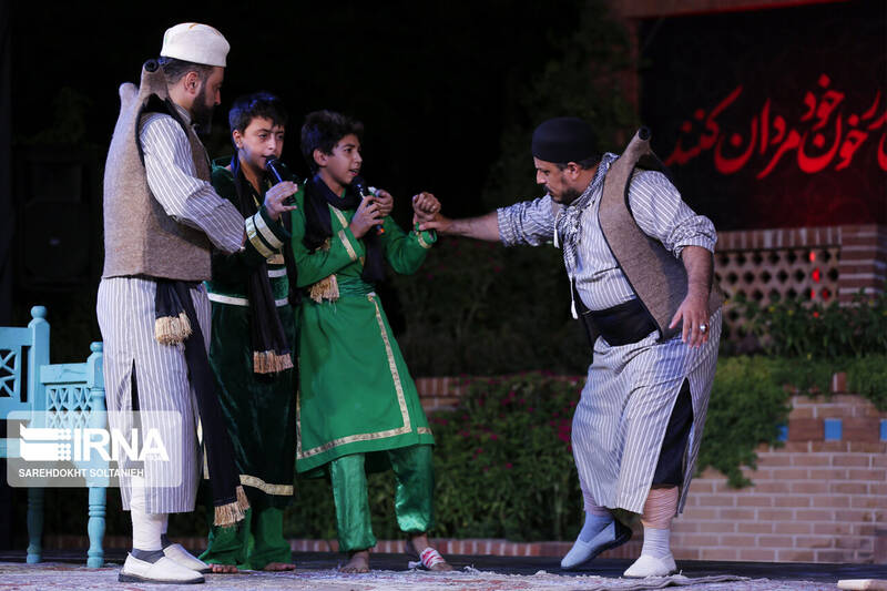 عکس/ تعزیه خوانی «شبیه حسین (ع)»