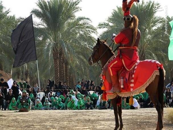 فیلم/ التماس جانسوز یک دختربچه به شمر تعزیه