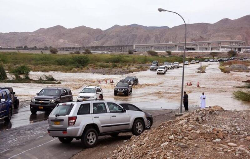 طوفان شاهین در عمان یک نفر را کشت