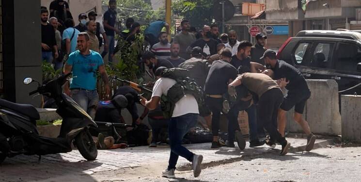 بيروت،لبنان،امل،تيراندازي،هدف،فتنه،انفجار،بيانيه،نفر