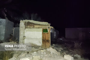 عکس/ خسارات منطقه زلزله زده فین هرمزگان