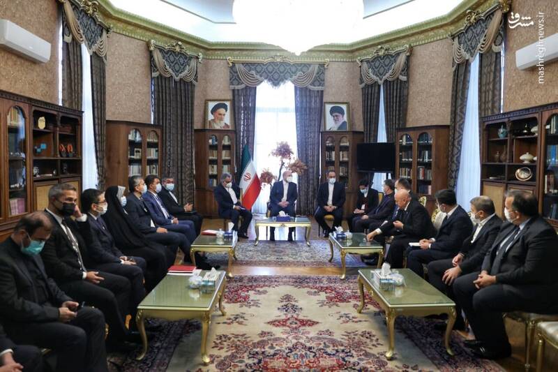 دیدار مدیران شرکت‌های بزگ ترکیه‌ با رئیس مجلس