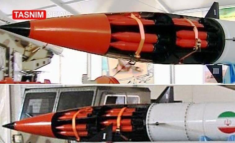 تجهیز موشک‌های تاکتیکی ایران به سرجنگی‌های جدید
