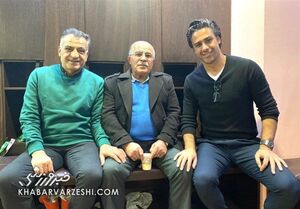 عکس| مهمان ویژه در رختکن استقلال