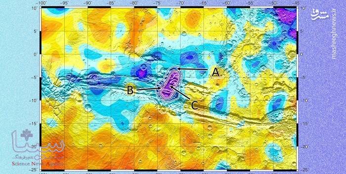 کشف منابع قابل توجه آب در مریخ +عکس