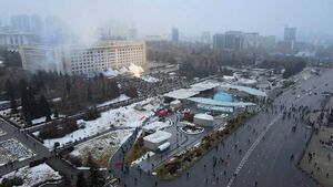 آخرین خبرها از اعترضات در قزاقستان؛  ۸ نیروی امنیتی کشته شدند