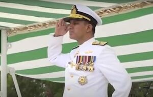 سفر فرمانده نیروی دریایی پاکستان به عراق