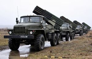 حمله سنگین راکتی روسیه در حومه خارکوف