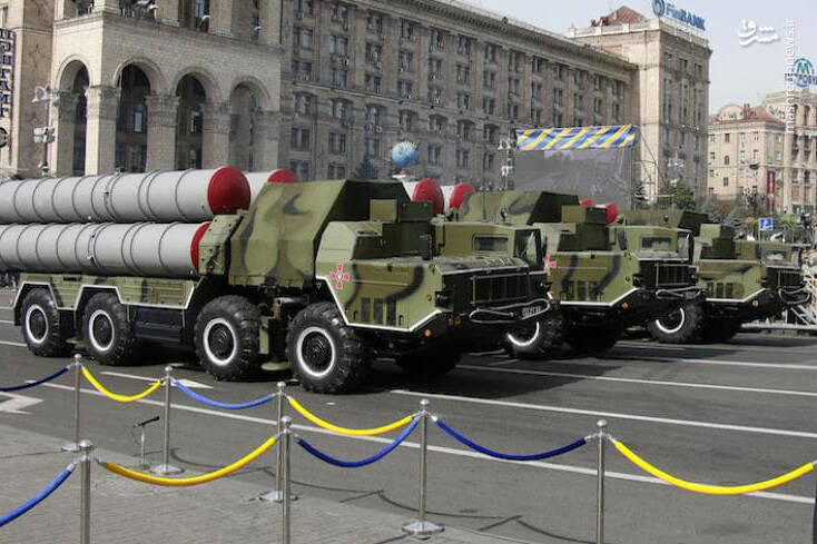 فیلم/ هدف قرارگرفتن سامانه اس 300 اوکراین