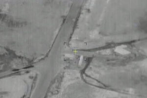 فیلم/ حمله راکت انداز روس به نظامیان اوکراینی