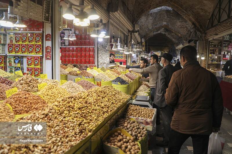 راسته خشکبار بازار تاریخی اردبیل
