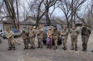 تسلیم شدن نظامیان اوکراینی در نیکولایوکا