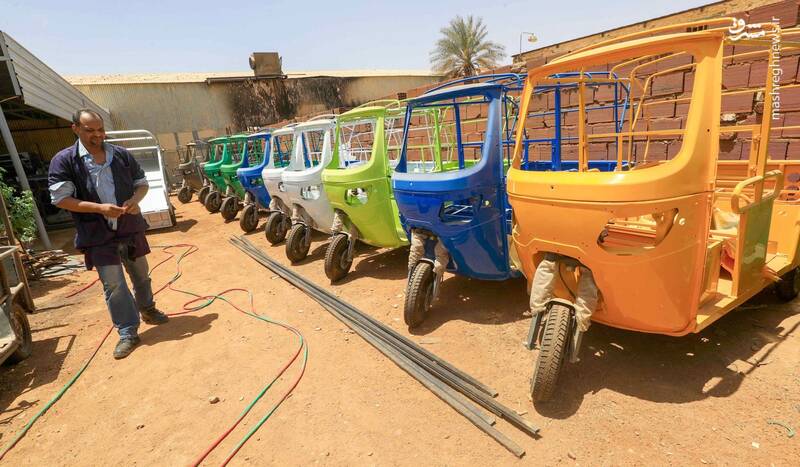 عکس/ راهکار سودانی‌ها برای افزایش قیمت بنزین