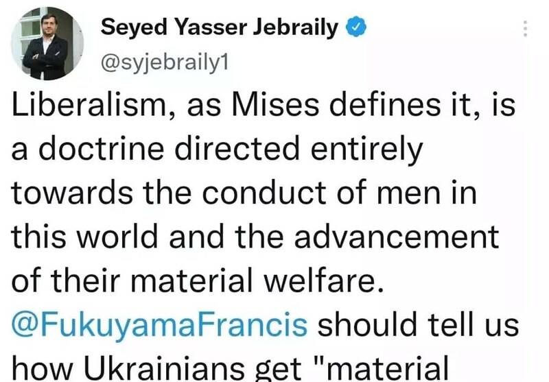 فوکویاما و تناقض جان دادن برای لیبرالیسم