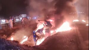قاچاق سوخت ۲ نفر را به کام مرگ کشاند تصادف