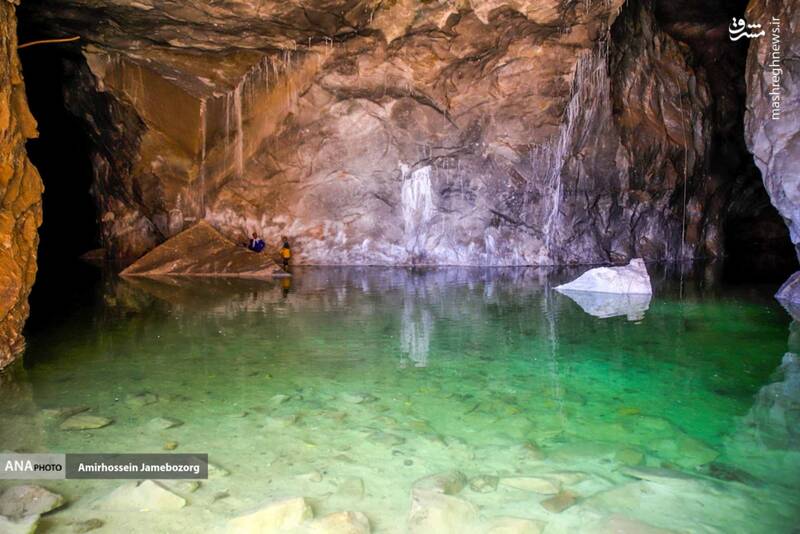 عکس/ تونل نمکی گرمسار