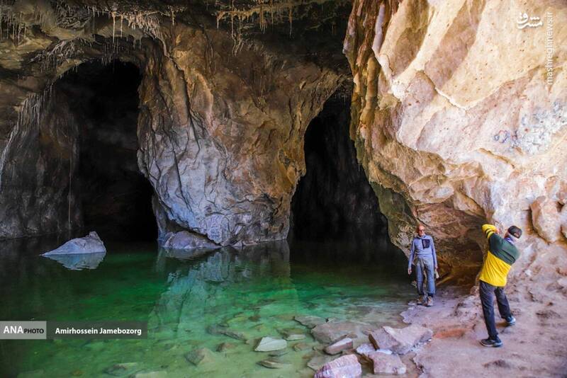 عکس/ تونل نمکی گرمسار