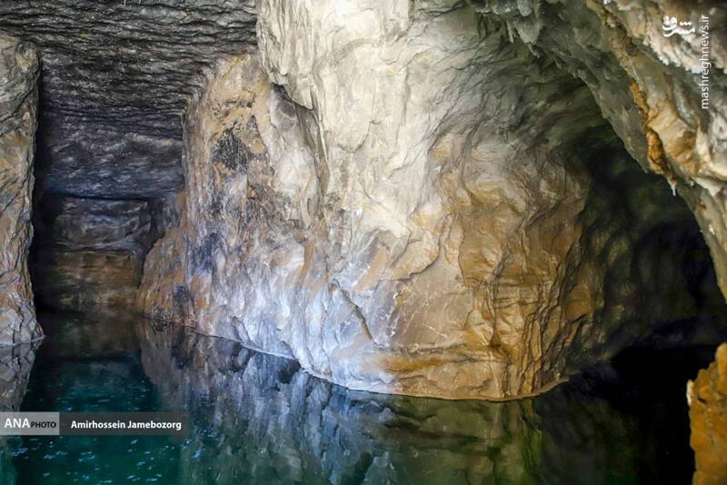 عکس/ تونل نمکی گرمسار