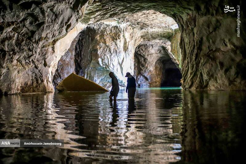 عکس/ تونل نمکی گرمسار