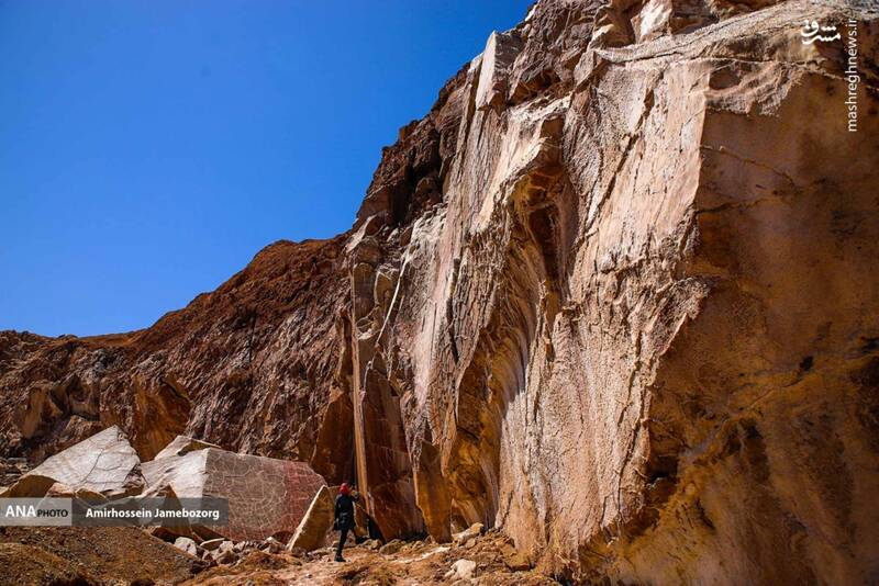 عکس/ تونل نمکی گرمسار