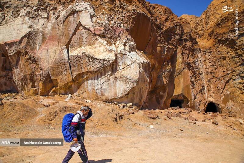 عکس/ تونل نمکی گرمسار