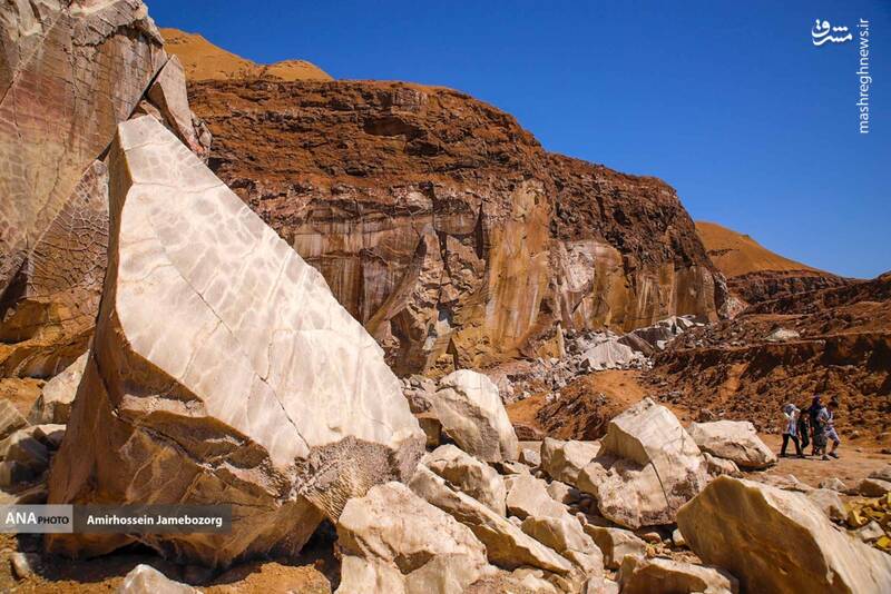 عکس/ تونل نمکی گرمسار