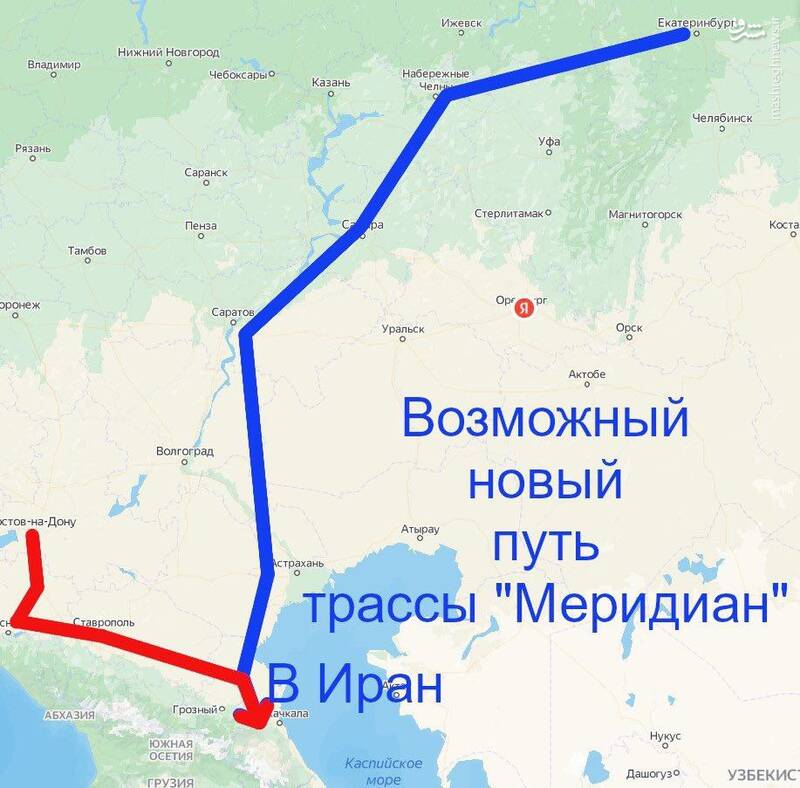 دستاوردهای استفاده از خاک ایران برای ایجاد بزرگراه نصفالنهار