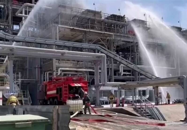 حمله پهپادی به پالایشگاه نفت روسیه