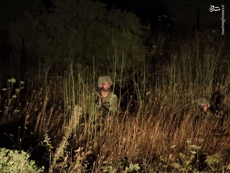 تقابل مرکاوای اسرائیلی و موتورسوار حزبالله +عکس