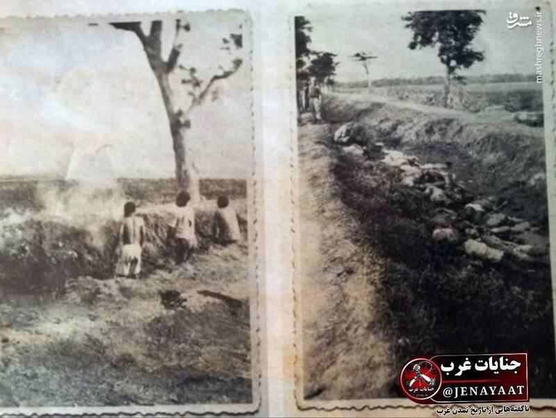 خندقی مملو از جنازهی مردم اندونزی!