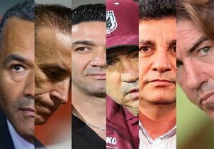 6 مربی مطرح و جذاب لیگ بیستودوم + عکس